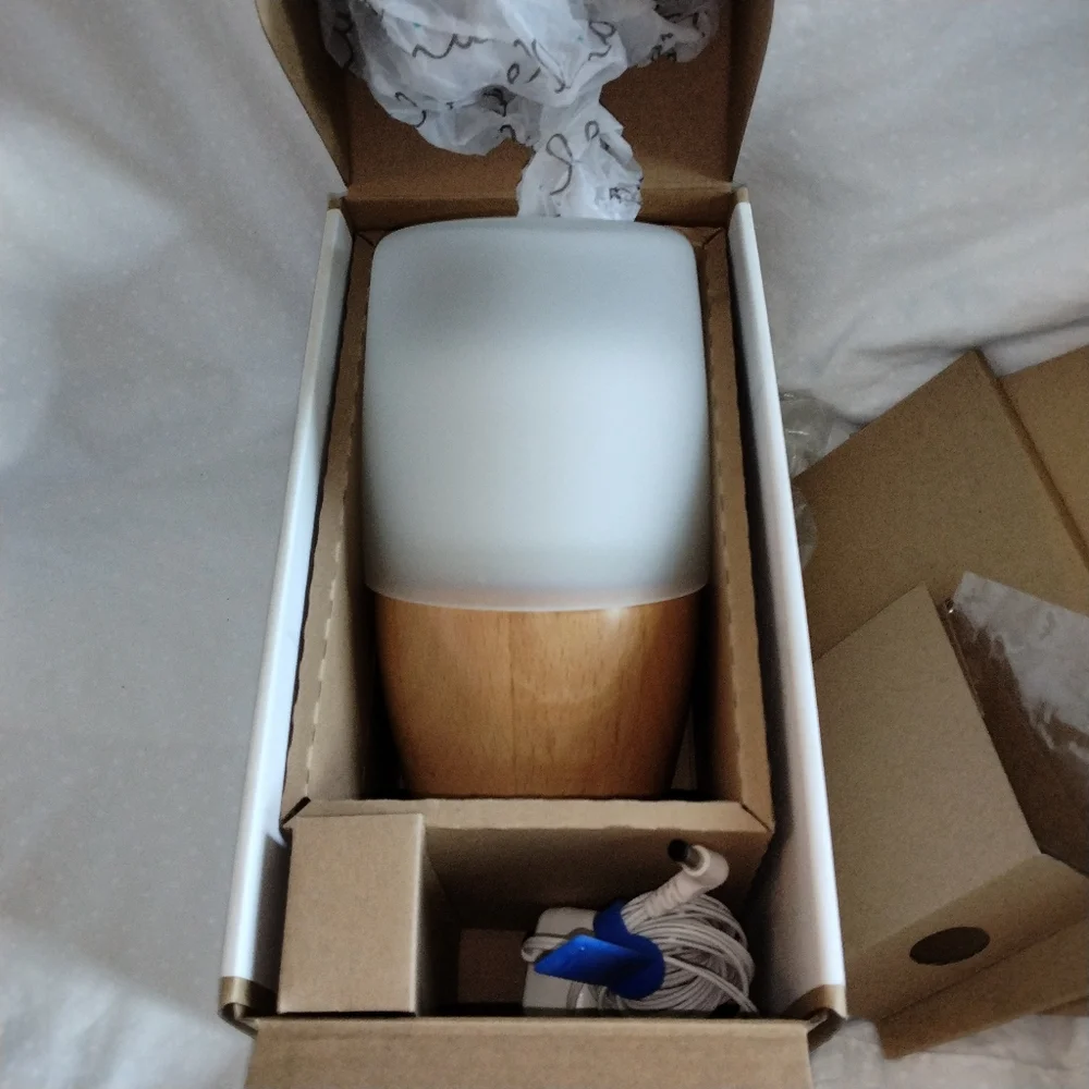 Homedics Color Changing Ultrasonic Aroma Diffuser Relaxing Uplifting Soothing